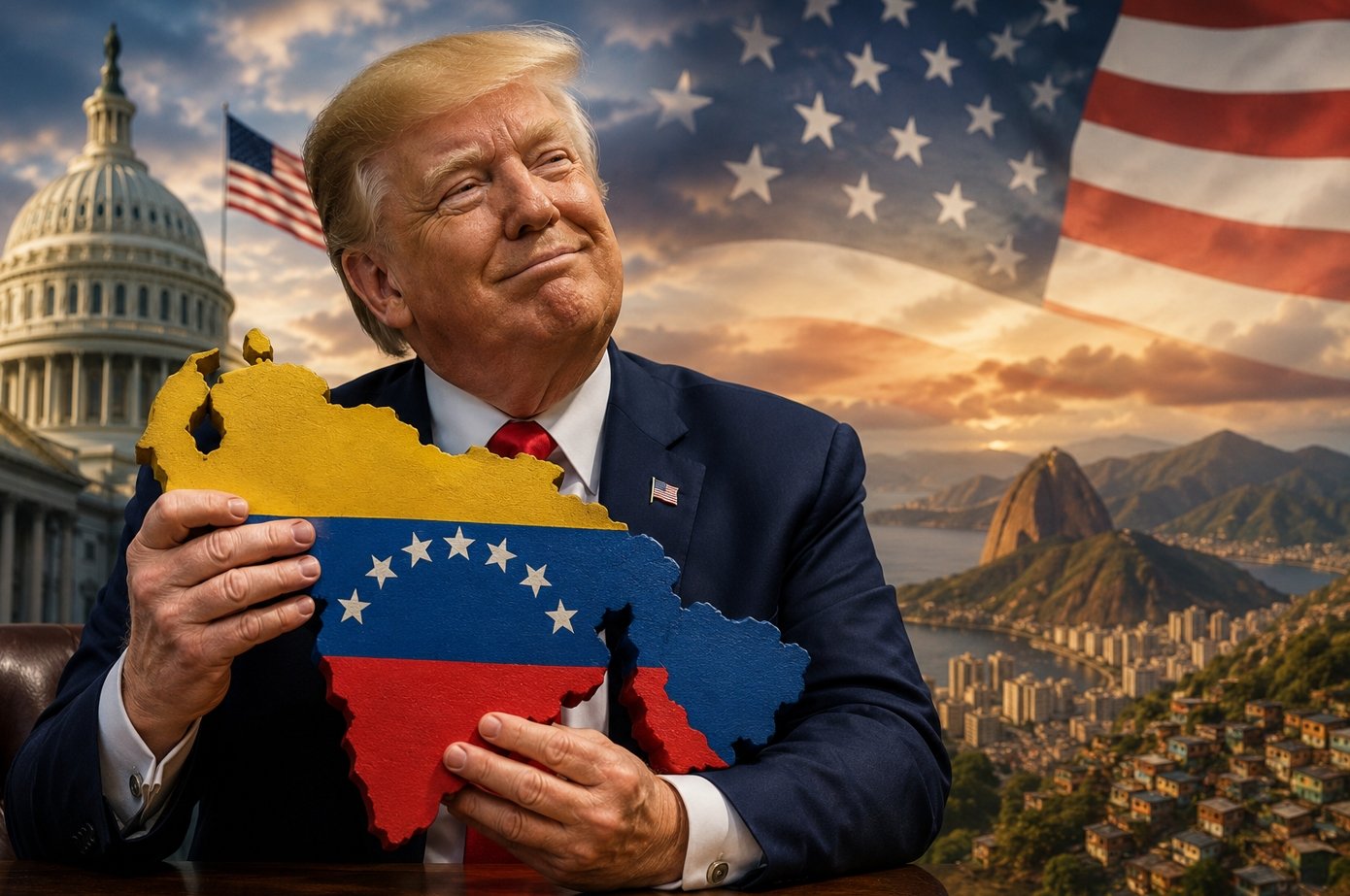 President Trump Says He is "Seriously Considering" Making Venezuela the 51st US State